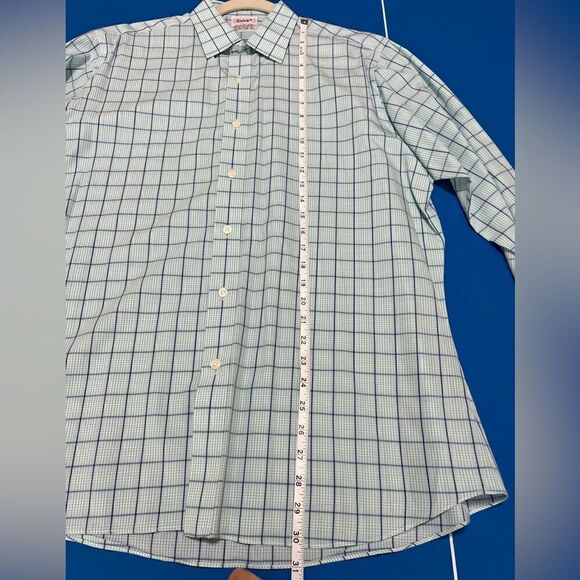 Sam’s Tailors 100% Handmade Button Down Shirt. Pristine Condition - Picture 2 of 6